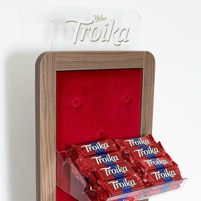 Troika candy display